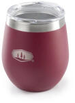 GSI Outdoors Glacier Stainless Glass rozsdamentes acél csésze burgundi vörös