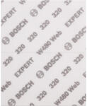 Bosch W480 kézi csiszolóháló, G320 2 db 115x140, G320 2 db mosható (2608902384)
