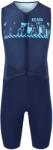 Keada Sports Férfi ujjatlan trisuit - Signal Three L fehér|kék