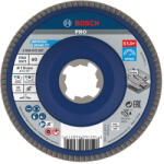 Bosch PRO X571 X-LOCK, M14 legyezőtárcsa, 115 mm, G80, fémhez, inoxhoz (2608619207)