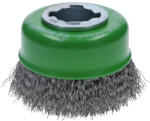 Bosch PRO Stainless Steel clean X-LOCK hullámos fazékkefe, 75x0, 3 mm, fémhez, inoxhoz (2608620728)