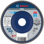 Bosch PRO X571 legyezőtárcsa, 115 mm, G40, inoxhoz, fémhez (2608607338)