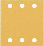 Bosch C470 csiszolópapír rezgőcsiszolókhoz, fa, festék 115x107 mm, G80, 6 lyuk, 10db (2608900892)