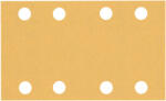 Bosch C470 csiszolópapír rezgőcsiszolókhoz, fa, festék 80x133 mm, G120 8 lyukú, 10db (2608900881)