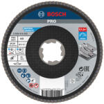 Bosch PRO X571 X-LOCK, M14 legyezőtárcsa, 125 mm, G60, fémhez, inoxhoz (2608619202)