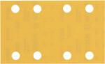 Bosch C470 csiszolópapír rezgőcsiszolókhoz, fa, festék 80x133 mm, G400 8 lyukú, 10db (2608900885)