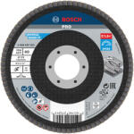 Bosch PRO X571 legyezőtárcsa, 115 mm, G60, inoxhoz, fémhez (2608607323)