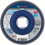 Bosch PRO X571 X-LOCK, M14 legyezőtárcsa, 115 mm, G40, fémhez, inoxhoz (2608621763)