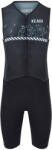 Keada Sports Férfi ujjatlan trisuit - Signal One S fehér|fekete
