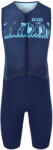 Keada Sports Férfi ujjatlan trisuit - Signal Three XL fehér|kék