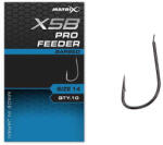 Matrix X5B Pro Feeder 12 Barbed Lapkás, Szakállas Horog 10db (GHK219)