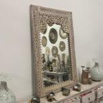 Santai MENGWI teakfa tükör