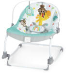 Bright Starts Rezgő Pihenőszék Wild Vibes - Kényelmes, Nyugtató Babaszék Újszülött Kortól 18kg-ig