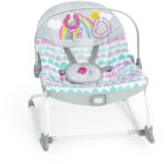 Bright Starts Rezgő Hintaszék Rosy Rainbow - Nyugtató, Színes Babaszék Újszülött Kortól 18kg-ig