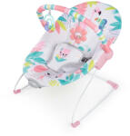 Bright Starts Rezgő Pihenőszék Flamingo Vibes - Vidám, Nyugtató Babaszék Újszülött Kortól 9kg-ig