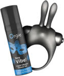 Orgie Bunny - vibrációs péniszgyűrű szett (fekete) (5600742917823) - bujaalmok