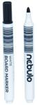Nebulo Táblamarker NEBULO kerek fekete (WBM/TM-WB568-BLACK) - fotoland