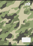 Victoria Füzet, tűzött, A4, kockás, 32 lap, COOL BY VICTORIA 'Camouflage', '87-32