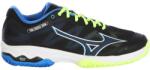 Mizuno Wave Exceed Light 5 CC - black/neo lime/supersonic - Fekete, Zöld