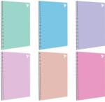 T-Creativ Spirálfüzet T-Creativ A/4-70 I 70 lapos Color pasztell kockás (A15063087)