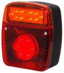 WAS Egyesített lámpa W18UD (475) LED, rendszám világítással (5W475)