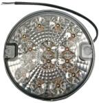 MULTIPA Tolatólámpa, kerek, 140 mm, 14x LED, 12/24V, MULTIPA