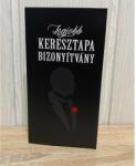  Bizonyítvány - Legjobb keresztapa - Ajándék ötlet keresztapának (BIZ062 05.22)