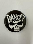  RANCID - Koponyás punk kitűző (VTTK11)