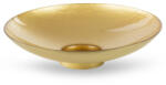  Kala üveg tál Arany 35x9 cm (391889)