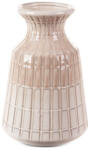  Edna kerámia váza Krémszín 15x15x22 cm (404511)