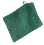  Frottír mosdókesztyű 400 g/m2 Palackzöld 16x21 cm (402788)