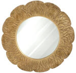  Kerek tükör arany színű keretben Arany 70x70x5 cm (405399)