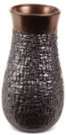  Morena kerámia váza Acélszürke/bronz 14x14x27 cm (402295)