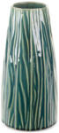  Rea kerámia váza Zöld/bézs 14x14x29 cm (402281)