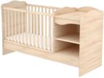 Hubners Patut copii transformabil din lemn Hubners Eva Kombi 120x60 cm natur (PTHEKNA) - kidscare