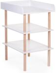 Childhome Masa de infasat Childhome Natural Alb (CH-CHTNW) - kidscare Saltea bebelusi