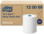 Tork Kéztörlõ 2 rétegű tekercses átmérõ: 19 cm 150 m/600 lap/tekercs 6 tekercs/karton Universal Matic® H1 TORK_120069 fehér (120069)