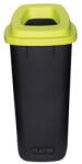 Plafor Sort szelektív hulladékgyűjtő, szemetes 90L fekete/zöld (PL705-02)