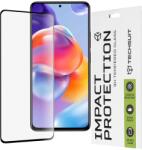 BzStore Xiaomi Redmi Note 11 Pro 4G, Note 11 Pro 5G, Note 11 Pro+ 5G, Poco X4 Pro 5G tok - Techsuit 111D teljes burkolat, teljes ragasztós üveg - fekete (KF237172)