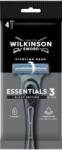Wilkinson Essentials 3 Black eldobható férfi borotva 4 db (W950106900) (W950106900) - aqua