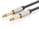UGREEN Cablu de date UGREEN AV128, 2x Jack 6.35mm tata, 5m, Gri (6957303816408)