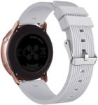 Eternico Essential Vertical Grain Silver Buckle universal Quick Release 20mm - szürke (AET-SMQRVEG25S-20)