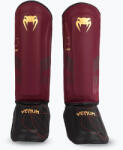 Venum Női sípcsont- és lábfejvédők Venum Tactical XT Shinguards fekete/burgundy/arany
