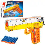 Qman 52001 Desert Eagle építőjáték szivacslövő fegyver 10db lövedékkel (52001)