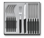 Victorinox Swiss Modern Evőeszközkészlet - 12 Részes, Fekete