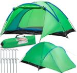 Malcom 6 persoane Kempings cort cu baldachin 240x290cm - verde (SDH098) Cort