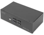 ASSMANN DS-12882 UHD 4K 60Hz 4 port Dual Display Displayport KVM Switch (DS-12882)