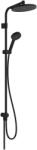 Hansgrohe Activera S Showerpipe EcoSmart 240 Reno Varia zuhanyrendszer, matt fekete 28074670 (28074670)