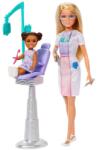 Mattel Barbie, Cariera, Dentista, set de joaca cu 2 papusi si accesorii Papusa Barbie