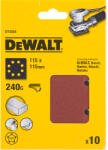  Csiszolólap 115x115 240G szemcsefinomság 5db/csomag (DTM3025-QZ)